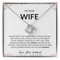 My Dear Wife - Love Knot Necklace
