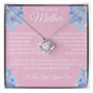 To My Loving Mother - Love Knot Necklace