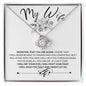 To My Wife - Love Knot Necklace