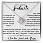 To My Soulmate - Love Knot Necklace