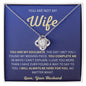You Are Not My Wife Love Knot Necklace