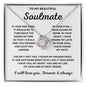 To My Beautiful Soulmate - Love Knot Necklace