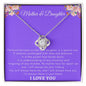 Mother & Daughter - Love Knot Necklace