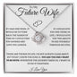 To My Future Wife - Love Knot Necklace