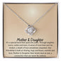 Mother & Daughter - Love Knot Necklace