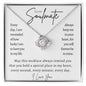 To My Soulmate - Love Knot Necklace