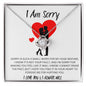 I Am Sorry - Love Knot Necklace