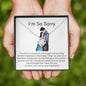I'm So Sorry - Love Knot Necklace
