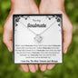 To My Soulmate - Love Knot Necklace