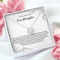 To My Beloved Granddaughter - Love Knot Necklace