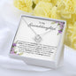 To My Granddaughter - Love Knot Necklace