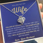 You Are Not My Wife Love Knot Necklace