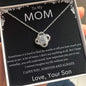 To My Mom - Love Knot Necklace