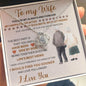 To My Wife - Love Knot Necklace