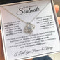 To My Beautiful Soulmate - Love Knot Necklace