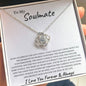 To My Soulmate - Love Knot Necklace