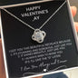 HAPPYVALENTINE'S_AY -LOVE KNOT NECKLACE