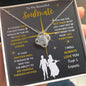 To My Beautiful Soulmate - Love Knot Necklace