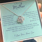 To My Loving Mother - Love Knot Necklace