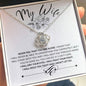 To My Wife - Love Knot Necklace