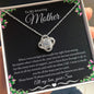 To My Amazing Mother Love Son - Love Knot Necklace