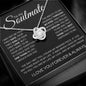 To My Soulmate - Love Knot Necklace