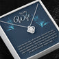 To My Wife - Love Knot Necklace