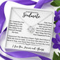 To My Soulmate - Love Knot Necklace