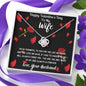 To My Wife Happy Valentine's Day - Love Knot Necklace