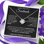 To My Soulmate - Love Knot Necklace