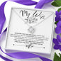 To My Wife - Love Knot Necklace