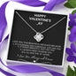 HAPPYVALENTINE'S_AY -LOVE KNOT NECKLACE