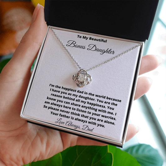 Bonus Daughter Love Dad- Love Knot