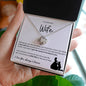 To My Beautiful Wife - Love Knot Necklace