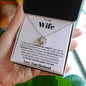To My Wife - Love Knot Necklace