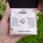 To My Mother Love Daughter - Love Knot Necklace
