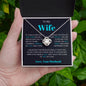 To My Wife Love Knot Necklace