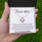 To My Future Wife - Love Knot Necklace