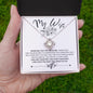 To My Wife - Love Knot Necklace