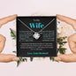 To My Wife Love Knot Necklace