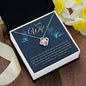 To My Wife - Love Knot Necklace