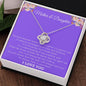Mother & Daughter - Love Knot Necklace