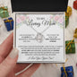 To My Loving Mother Love Son - Love Knot Necklace