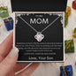 To My Mom - Love Knot Necklace