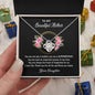 To My Beautiful Mother Love your Daughter - Love Knot Necklace
