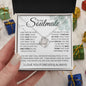 To My Soulmate - Love Knot Necklace