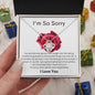 I'm So Sorry - Love Knot Necklace