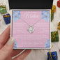 To My Loving Mother - Love Knot Necklace