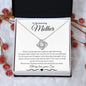 To My Amazing Mother Love Son - Love Knot Necklace