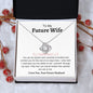 To My Future Wife - Love Knot Necklace